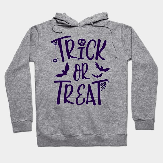 Trick Or Treat Hoodie by Ombre Dreams